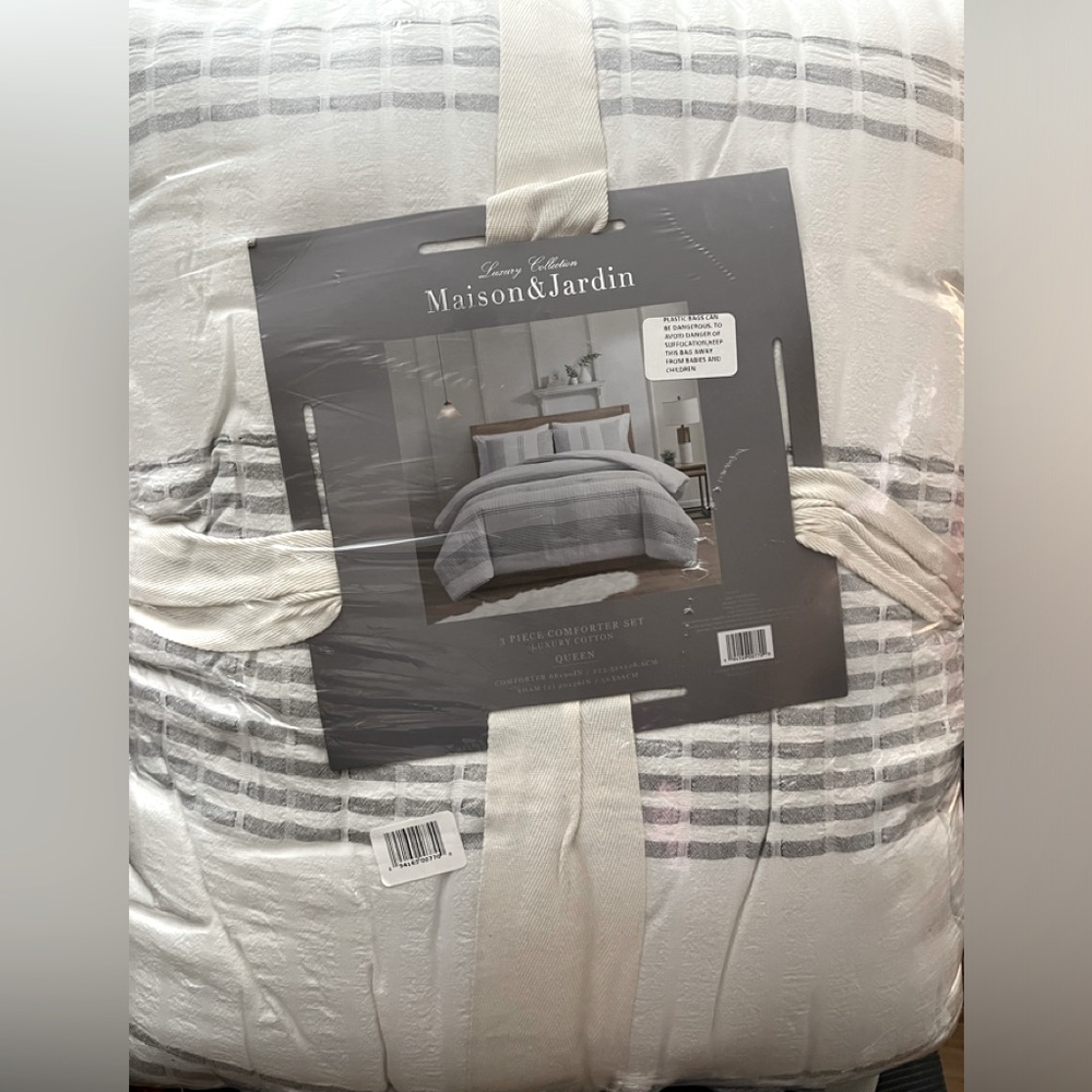 🆕 COMBO 100% cotton comforter set + sheet set